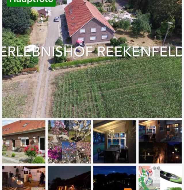 Erlebnishof Reekenfeld Wohnmobilstellplatz Hotel Barssel  Kültér fotó